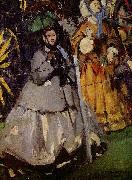 Edouard Manet Zuschauerinnen beim Rennen Spain oil painting artist